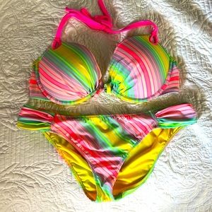 Victoria’s Secret bright colored bikini